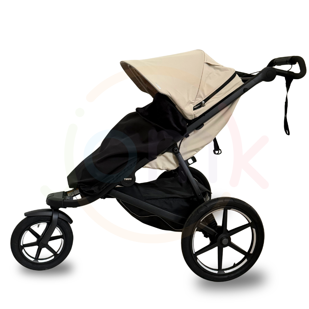 JOMK1320 – Nepadací deka JOMK Softshell Minky Smooth Black-2
